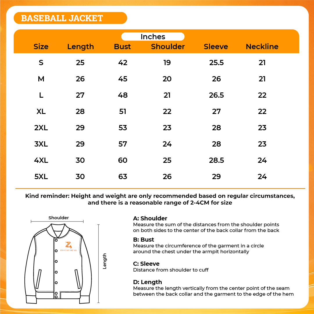 USA Sports Varsity Jacket - American Soccer Fan Baseball Jacket