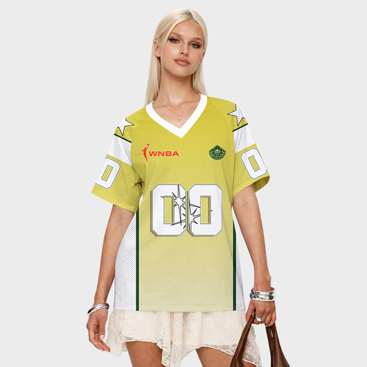 LIMITED EDITION - NEW CUSTOMIZED WNBA12 STS SE STORM V-NECK BASKETBALL JERSEY
