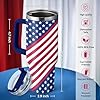 LIMITED EDITION - NEW CUSTOMIZED | PATRIOTIC USA FLAG TUMBLER CUP