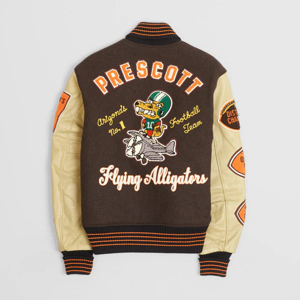 USA Sports Varsity Jacket - American Soccer Fan Baseball Jacket