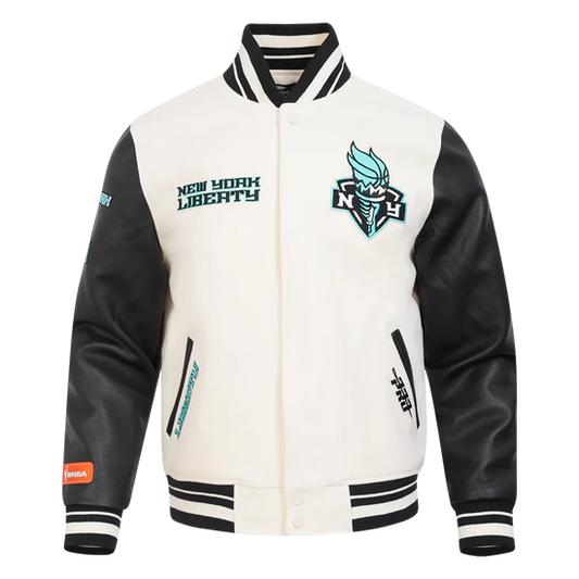 LIMITED EDITION - NEW CUSTOMIZED WNBA10 NYL NY LIBERTY BOMBER JACKET 06