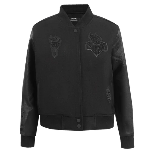 LIMITED EDITION - NEW CUSTOMIZED WNBA10 NYL NY LIBERTY BOMBER JACKET 07
