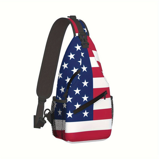 CLASSIC USA FLAG SLING BAG